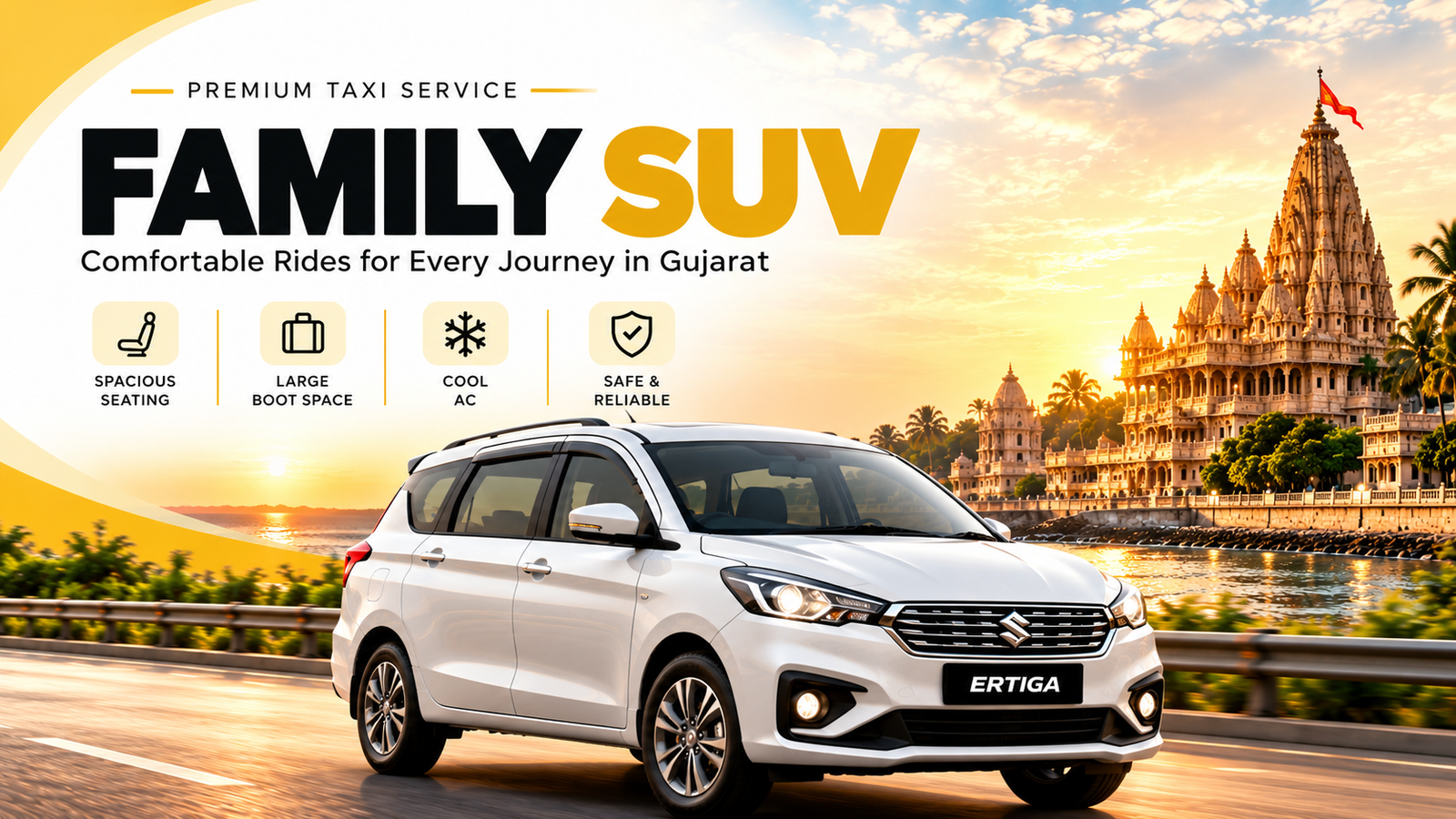 Family SUV Ertiga XL6 taxi